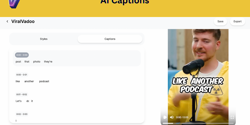Captions AI - Easy With AI Captions AI - Easy With AI