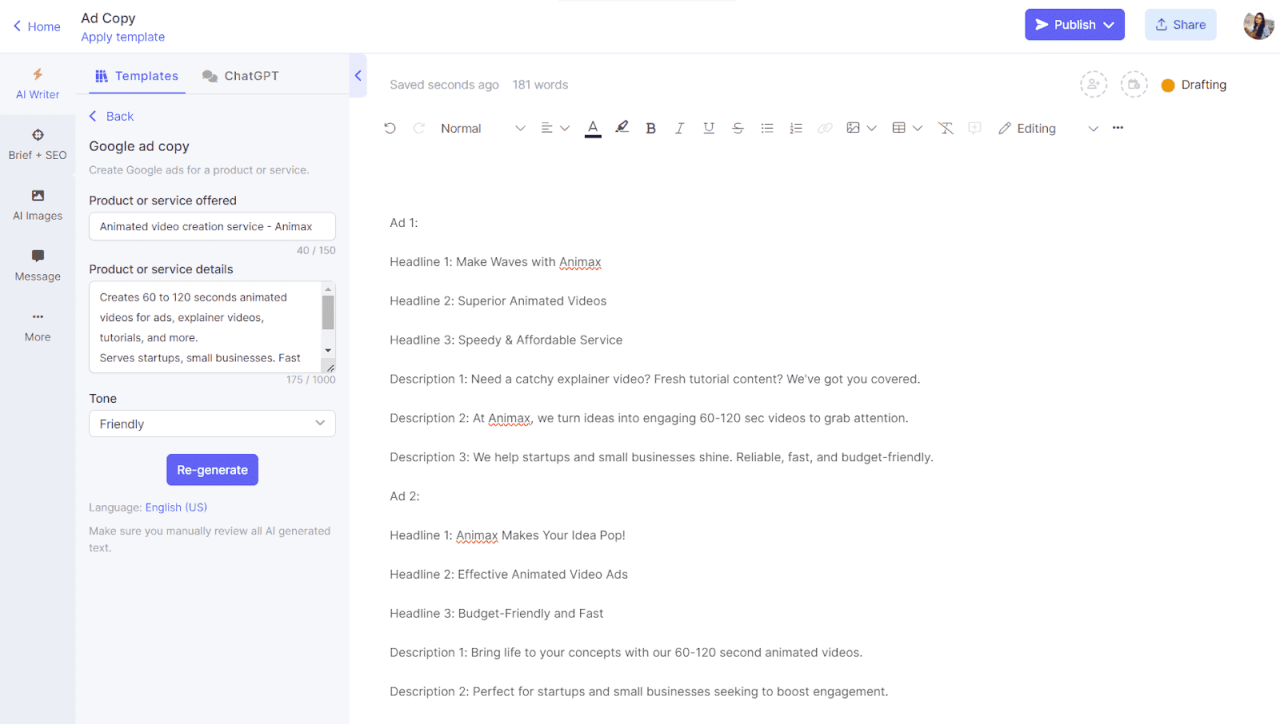 AI-powered Ad Copy Generator for mobile app campaigns AI-powered Ad Copy Generator for mobile app campaigns
