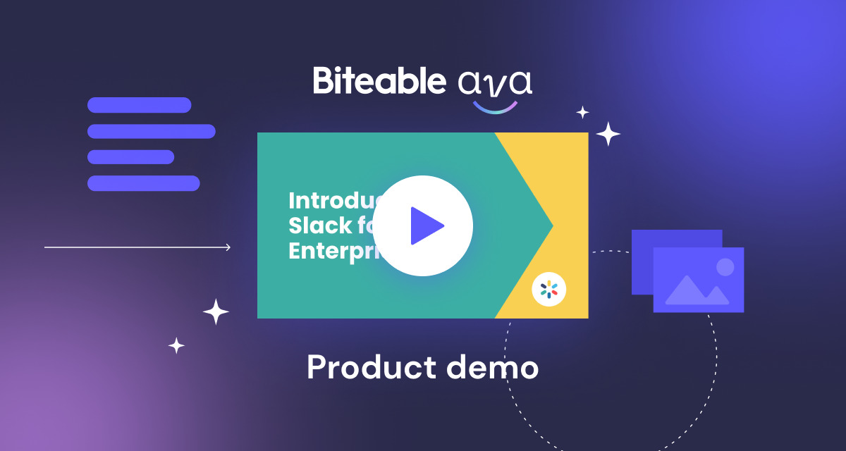 AI Video Maker - Product Demo Template - Biteable