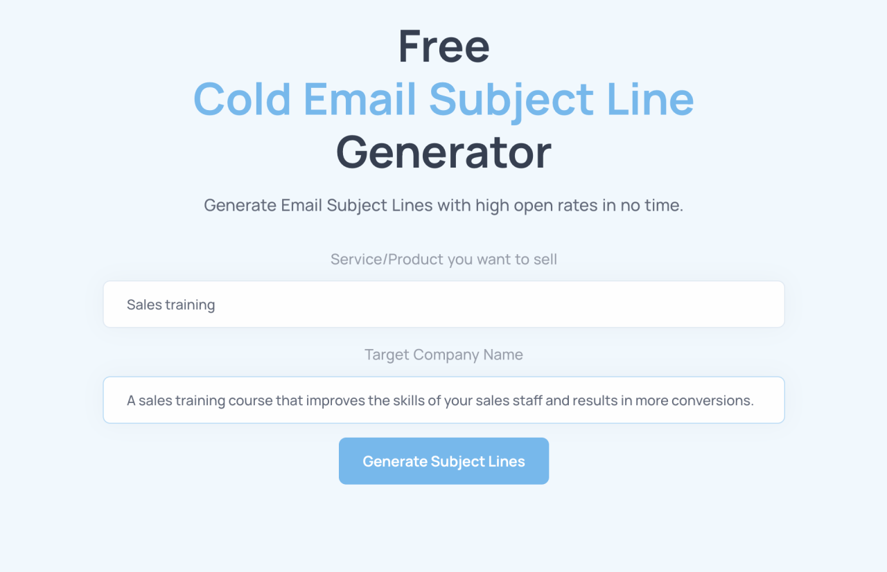 Are AI tools good at writing subject lines?
