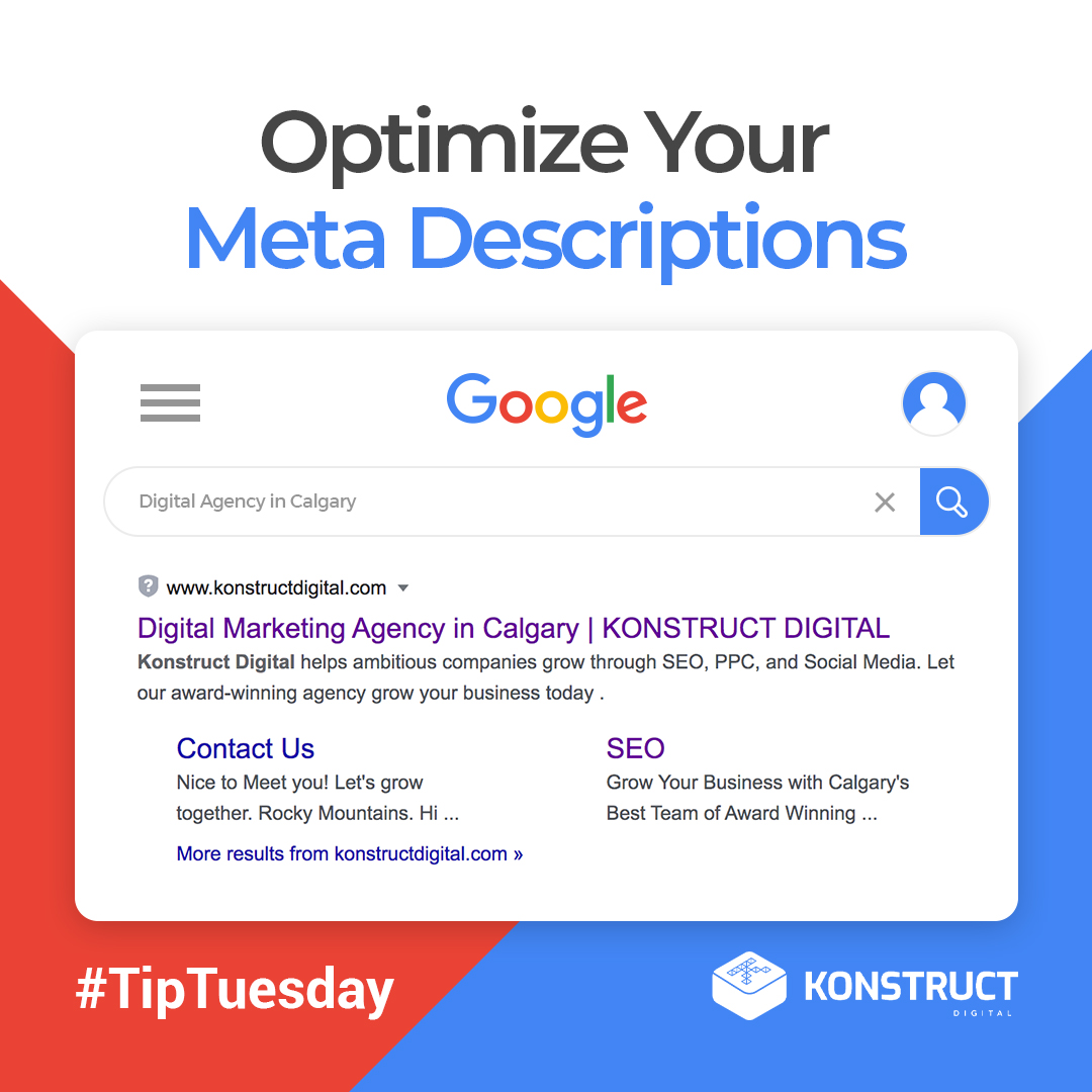 Optimize Your Meta Descriptions | Konstruct Digital