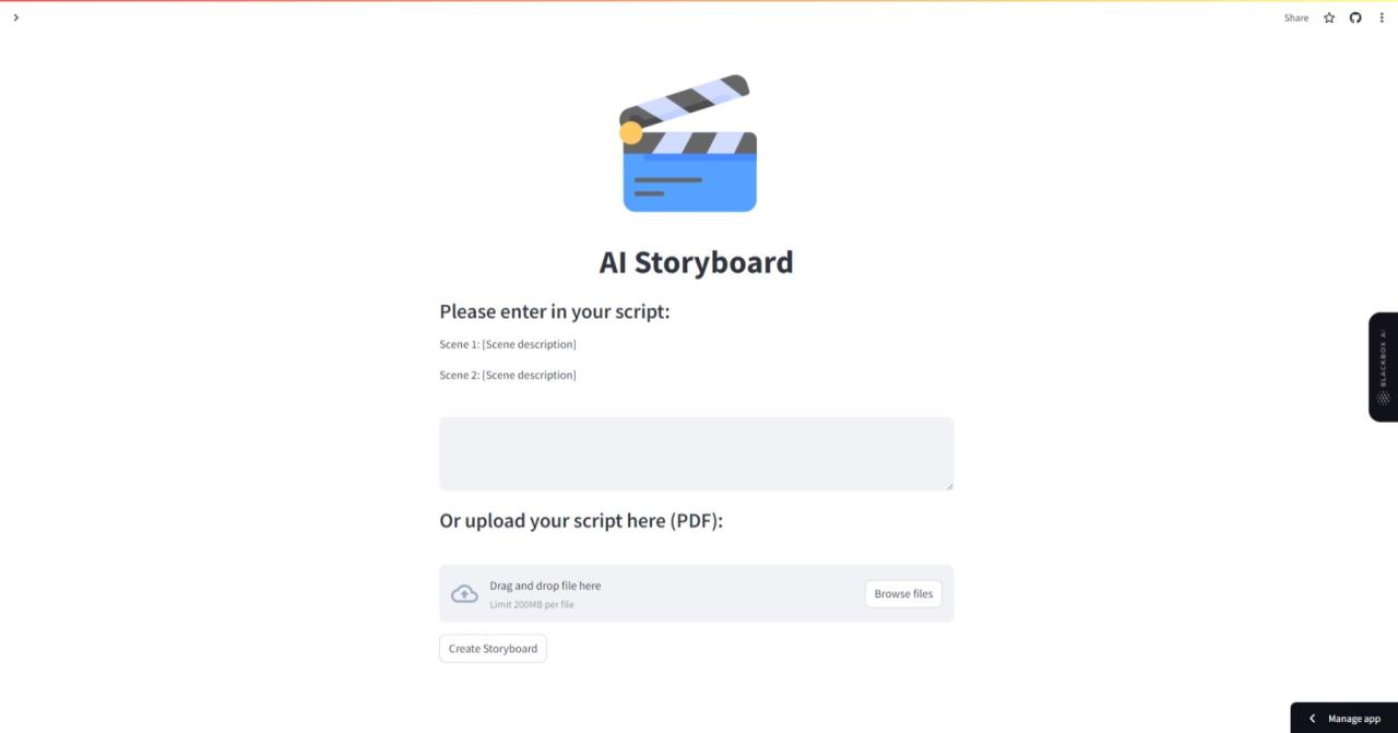 AI Storyboard Visualization | Devpost